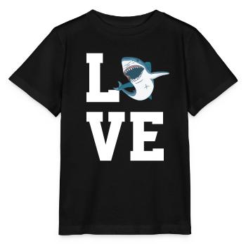 Chers requins - T-shirt bio MINI CREATOR Stanley/Stella Enfant - noir - Devant - Mikhail (115cm)