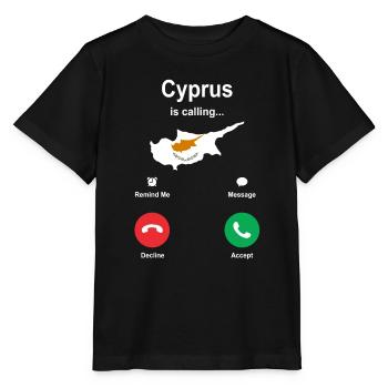 Chypre - T-shirt bio MINI CREATOR Stanley/Stella Enfant - noir - Devant - Mikhail (115cm)