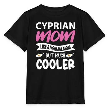 Chypre - T-shirt bio MINI CREATOR Stanley/Stella Enfant - noir - Devant - Mikhail (115cm)