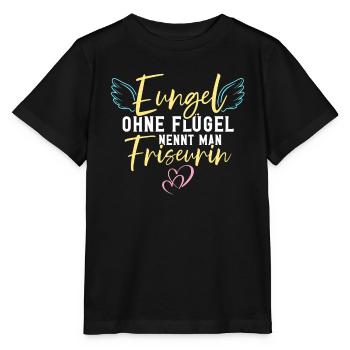 Friseurin - Stanley/Stella Kinder T-Shirt MINI CREATOR  - Schwarz - Vorne - Mikhail (115cm)