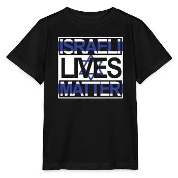 Israël - T-shirt bio MINI CREATOR Stanley/Stella Enfant - noir - Devant - Mikhail (115cm)
