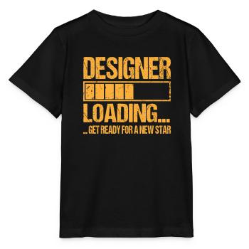 Chargement du concepteur Formation du concepteur - T-shirt bio MINI CREATOR Stanley/Stella Enfant - noir - Devant - Mikhail (115cm)