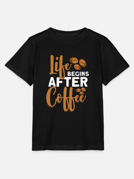 Kaffee - Stanley/Stella Kinder T-Shirt MINI CREATOR - Schwarz