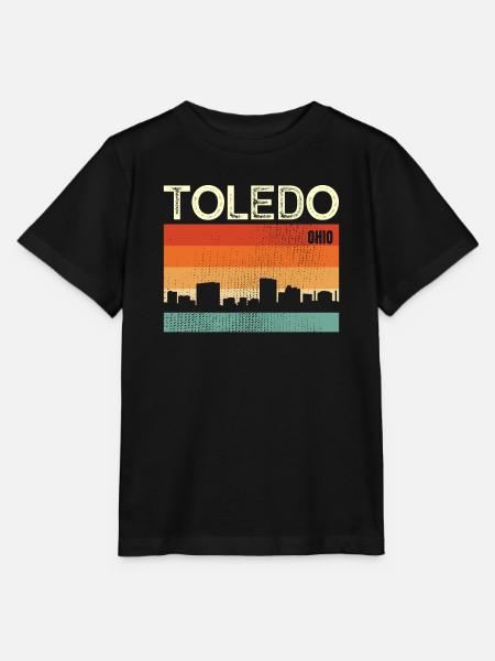 Toledo Ohio - Stanley/Stella Kinder T-Shirt MINI CREATOR - Schwarz
