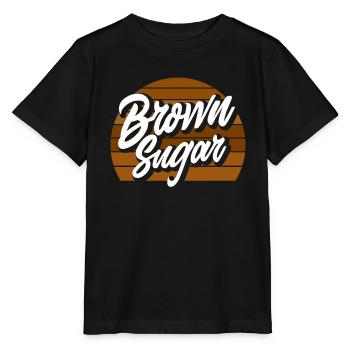 Melanin African American African American Woman - Stanley/Stella MINI CREATOR Kids’ T-Shirt - black - Front - Mikhail (115cm)
