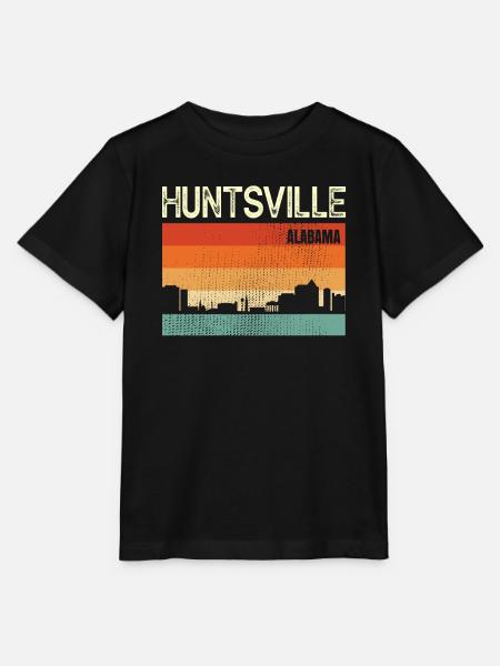 Huntsville Alabama - Stanley/Stella Kinder T-Shirt MINI CREATOR - Schwarz