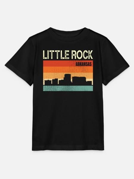 Little Rock Arkansas - Stanley/Stella Kinder T-Shirt MINI CREATOR  - Schwarz