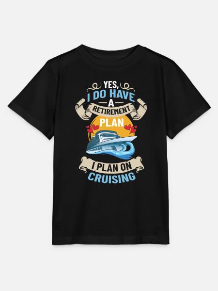 Cruise Ship Cruise Cruise Cruise - Stanley/Stella MINI CREATOR Kids’ T-Shirt - black