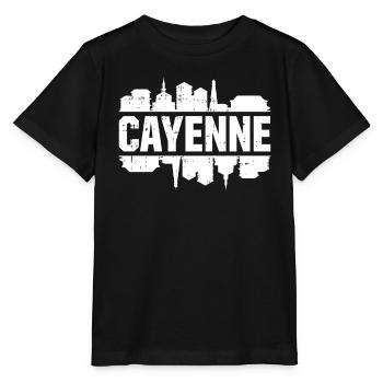 Horizon de Cayenne - T-shirt bio MINI CREATOR Stanley/Stella Enfant - noir - Devant - Mikhail (115cm)