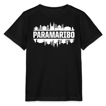 Horizon de Paramaribo - T-shirt bio MINI CREATOR Stanley/Stella Enfant - noir - Devant - Mikhail (115cm)