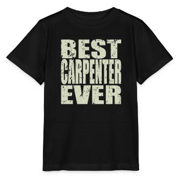 Best Craftsman ever Craftsman Gift - Stanley/Stella MINI CREATOR Kids’ T-Shirt - black - Front - Mikhail (115cm)