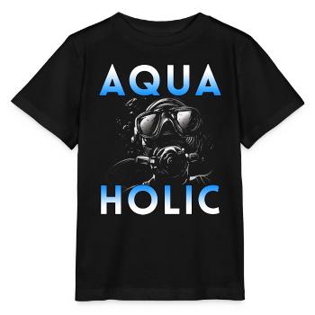 Apnea Diver Apnéiste Scuba Diver - T-shirt bio MINI CREATOR Stanley/Stella Enfant - noir - Devant - Mikhail (115cm)