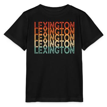 Lexington, Kentucky - Stanley/Stella Kinder T-Shirt MINI CREATOR  - Schwarz - Vorne - Mikhail (115cm)