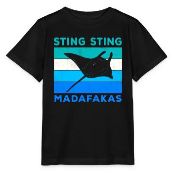 Apnea Diver Apnéiste Scuba Diver - T-shirt bio MINI CREATOR Stanley/Stella Enfant - noir - Devant - Mikhail (115cm)