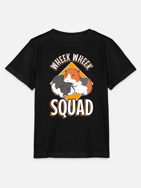 Wheek squad - Stanley/Stella Kinder T-Shirt MINI CREATOR  - Schwarz