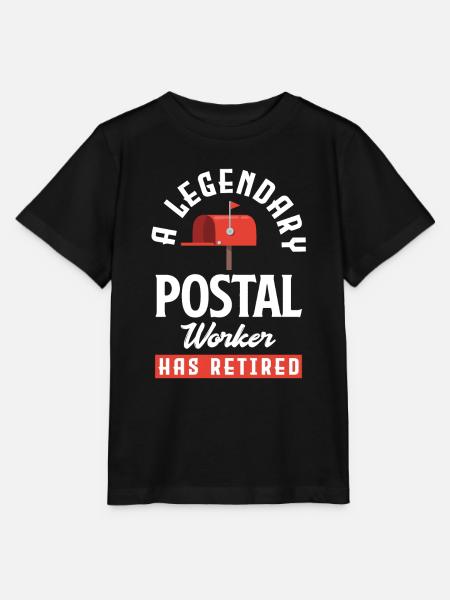 Postbeamte Rente Rentner - Stanley/Stella Kinder T-Shirt MINI CREATOR - Schwarz