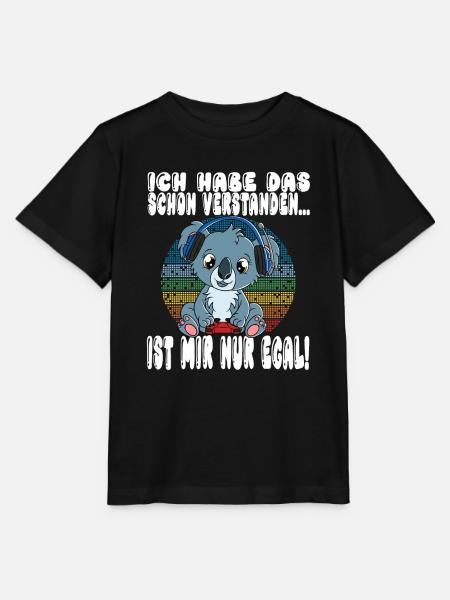 Ich Habe Das Schon Verstanden Ist Mir Nur Egal - Stanley/Stella Kinder T-Shirt MINI CREATOR - Schwarz