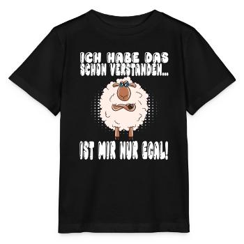 Ich Habe Das Schon Verstanden Ist Mir Nur Egal - Stanley/Stella Kinder T-Shirt MINI CREATOR  - Schwarz - Vorne - Mikhail (115cm)