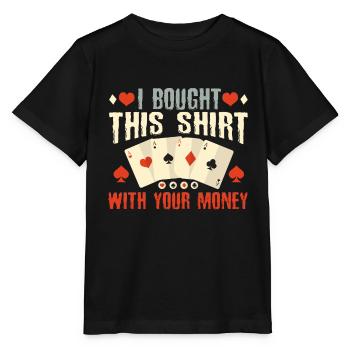 J’ai acheté cette chemise avec votre - T-shirt bio MINI CREATOR Stanley/Stella Enfant - noir - Devant - Mikhail (115cm)