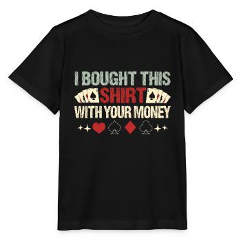 J’ai acheté cette chemise avec votre - T-shirt bio MINI CREATOR Stanley/Stella Enfant - noir - Devant - Mikhail (115cm)