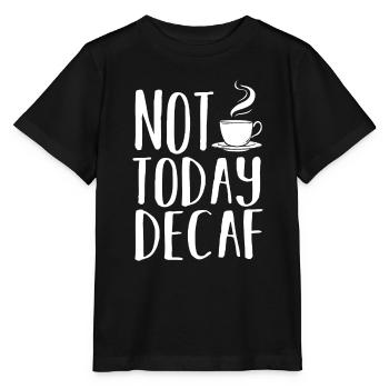 Decaffeinated Coffee Caffeine Decaffeinated - Stanley/Stella MINI CREATOR Kids’ T-Shirt - black - Front - Mikhail (115cm)