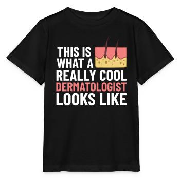Dermatology Skin Care Skin Medicine Disease - Stanley/Stella MINI CREATOR Kids’ T-Shirt - black - Front - Mikhail (115cm)
