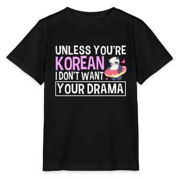 Wenn Sie Kein Koreaner Sind, Will Ich Ihr Drama - Stanley/Stella Kinder T-Shirt MINI CREATOR  - Schwarz - Vorne - Mikhail (115cm)
