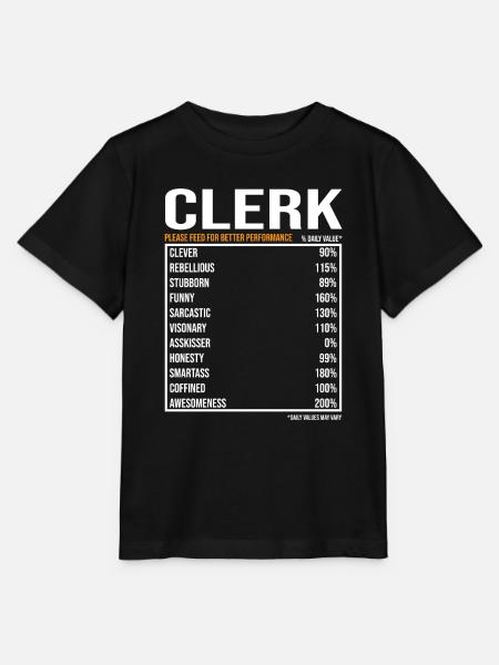 Sachbearbeiter Angestellter Büro Beamter - Stanley/Stella Kinder T-Shirt MINI CREATOR - Schwarz