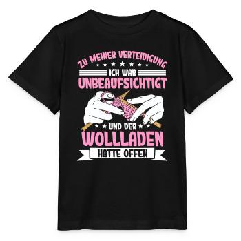 Häkeln - Stanley/Stella Kinder T-Shirt MINI CREATOR  - Schwarz - Vorne - Mikhail (115cm)