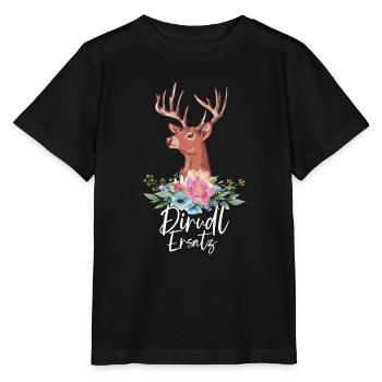 Dirndl Ersatz - Stanley/Stella Kinder T-Shirt MINI CREATOR  - Schwarz - Vorne - Mikhail (115cm)