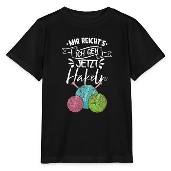 Häkeln - Stanley/Stella Kinder T-Shirt MINI CREATOR  - Schwarz - Vorne - Mikhail (115cm)