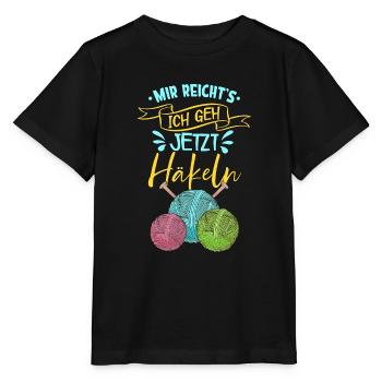Häkeln - Stanley/Stella Kinder T-Shirt MINI CREATOR  - Schwarz - Vorne - Mikhail (115cm)