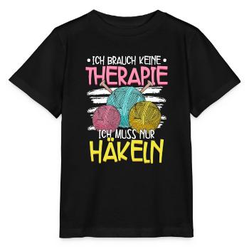 Häkeln - Stanley/Stella Kinder T-Shirt MINI CREATOR  - Schwarz - Vorne - Mikhail (115cm)