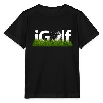 Golfer Golfer Golfer Gift, Golfer Shirt - Stanley/Stella MINI CREATOR Kids’ T-Shirt - black - Front - Mikhail (115cm)