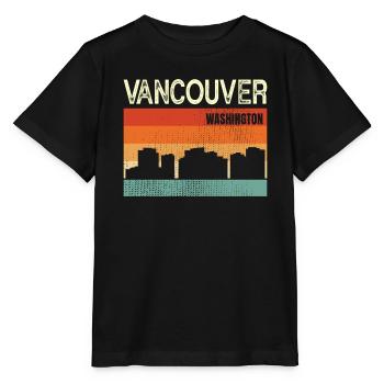 Vancouver - T-shirt bio MINI CREATOR Stanley/Stella Enfant - noir - Devant - Mikhail (115cm)