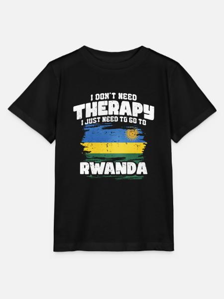Ruanda - Stanley/Stella Kinder T-Shirt MINI CREATOR - Schwarz