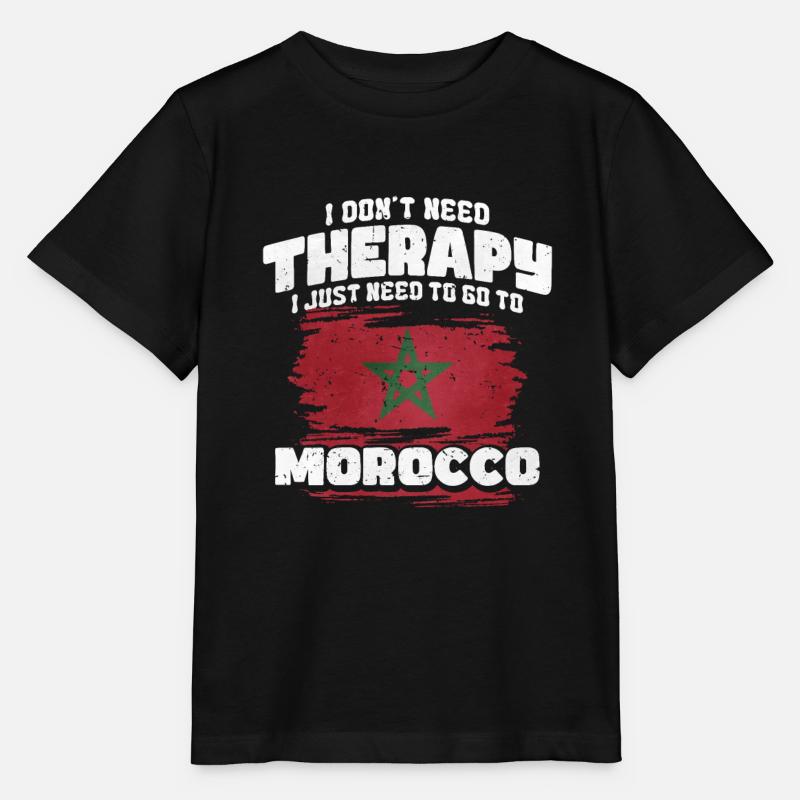 Maroc - T-shirt bio MINI CREATOR Stanley/Stella Enfant - noir