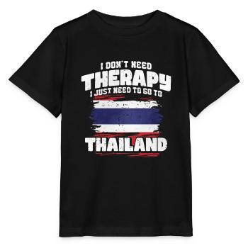 Thaïlande - T-shirt bio MINI CREATOR Stanley/Stella Enfant - noir - Devant - Mikhail (115cm)