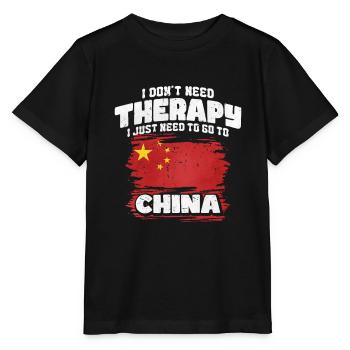 China - Stanley/Stella Kinder T-Shirt MINI CREATOR  - Schwarz - Vorne - Mikhail (115cm)