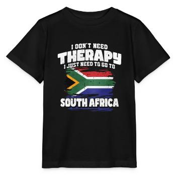Südafrika - Stanley/Stella Kinder T-Shirt MINI CREATOR  - Schwarz - Vorne - Mikhail (115cm)