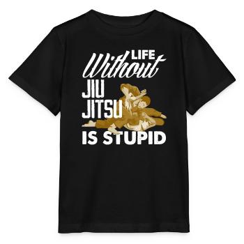 Jiu Jitsu Jiu Jitsu Jiu Jitsu - T-shirt bio MINI CREATOR Stanley/Stella Enfant - noir - Devant - Mikhail (115cm)