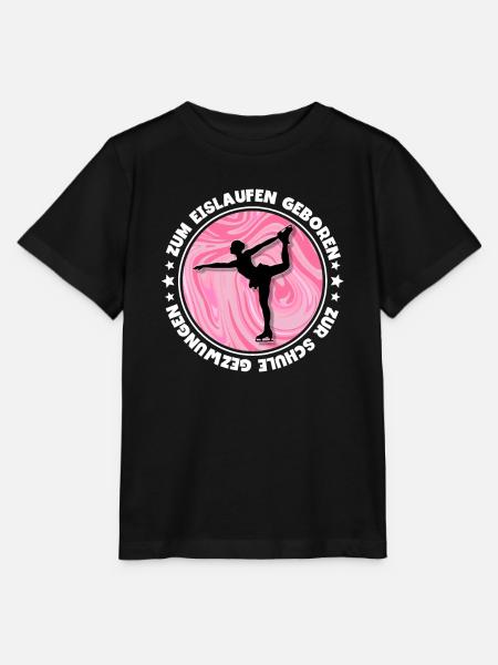 Eislaufen - Stanley/Stella Kinder T-Shirt MINI CREATOR - Schwarz