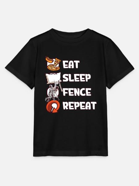 Fechten - Stanley/Stella Kinder T-Shirt MINI CREATOR - Schwarz