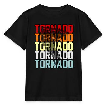 Tornade - T-shirt bio MINI CREATOR Stanley/Stella Enfant - noir - Devant - Mikhail (115cm)