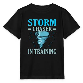 Tornade - T-shirt bio MINI CREATOR Stanley/Stella Enfant - noir - Devant - Mikhail (115cm)