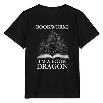 Comic Book Lover Shirt Gift - Stanley/Stella MINI CREATOR Kids’ T-Shirt - black - Front - Mikhail (115cm)