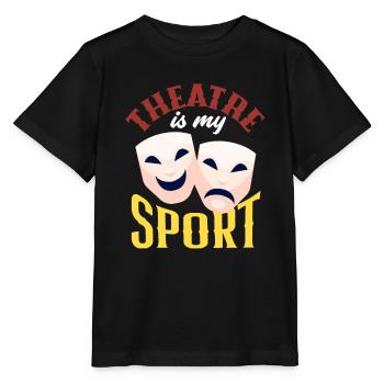 Drôle d’acteur Actrice Cadeau - T-shirt bio MINI CREATOR Stanley/Stella Enfant - noir - Devant - Mikhail (115cm)