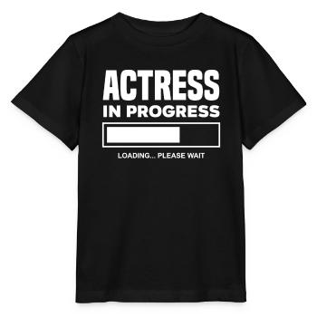 Drôle d’acteur Actrice Cadeau - T-shirt bio MINI CREATOR Stanley/Stella Enfant - noir - Devant - Mikhail (115cm)