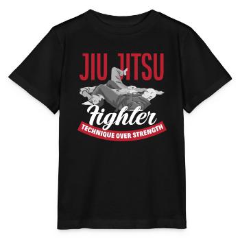 Jiu Jitsu Jiu Jitsu Jiu Jitsu - T-shirt bio MINI CREATOR Stanley/Stella Enfant - noir - Devant - Mikhail (115cm)