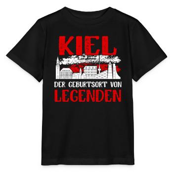 Kiel Der Geburtsort Von Legenden - Stanley/Stella Kinder T-Shirt MINI CREATOR  - Schwarz - Vorne - Mikhail (115cm)